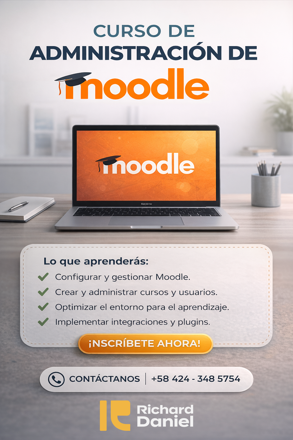 Curso de administración de Moodle