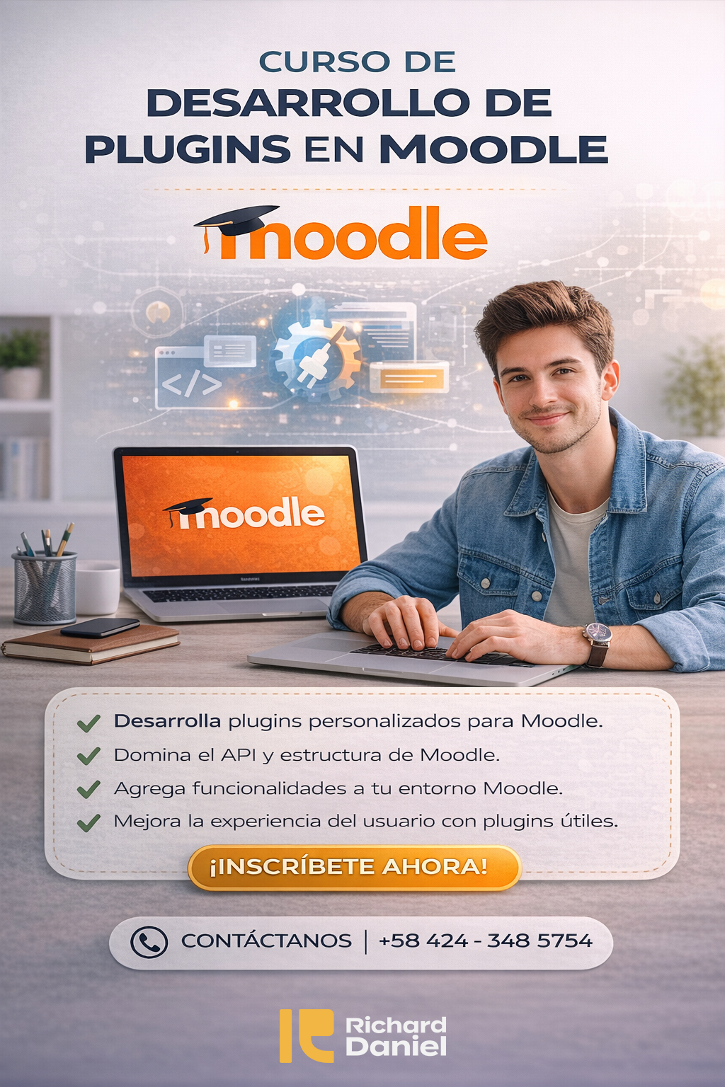 Curso de desarrollo de plugins en Moodle