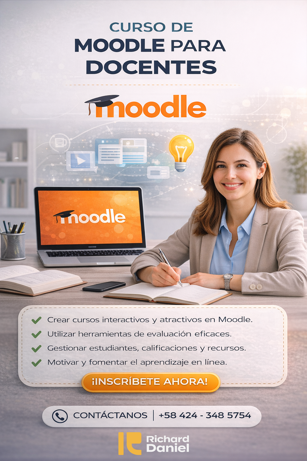 Curso de Moodle para docentes