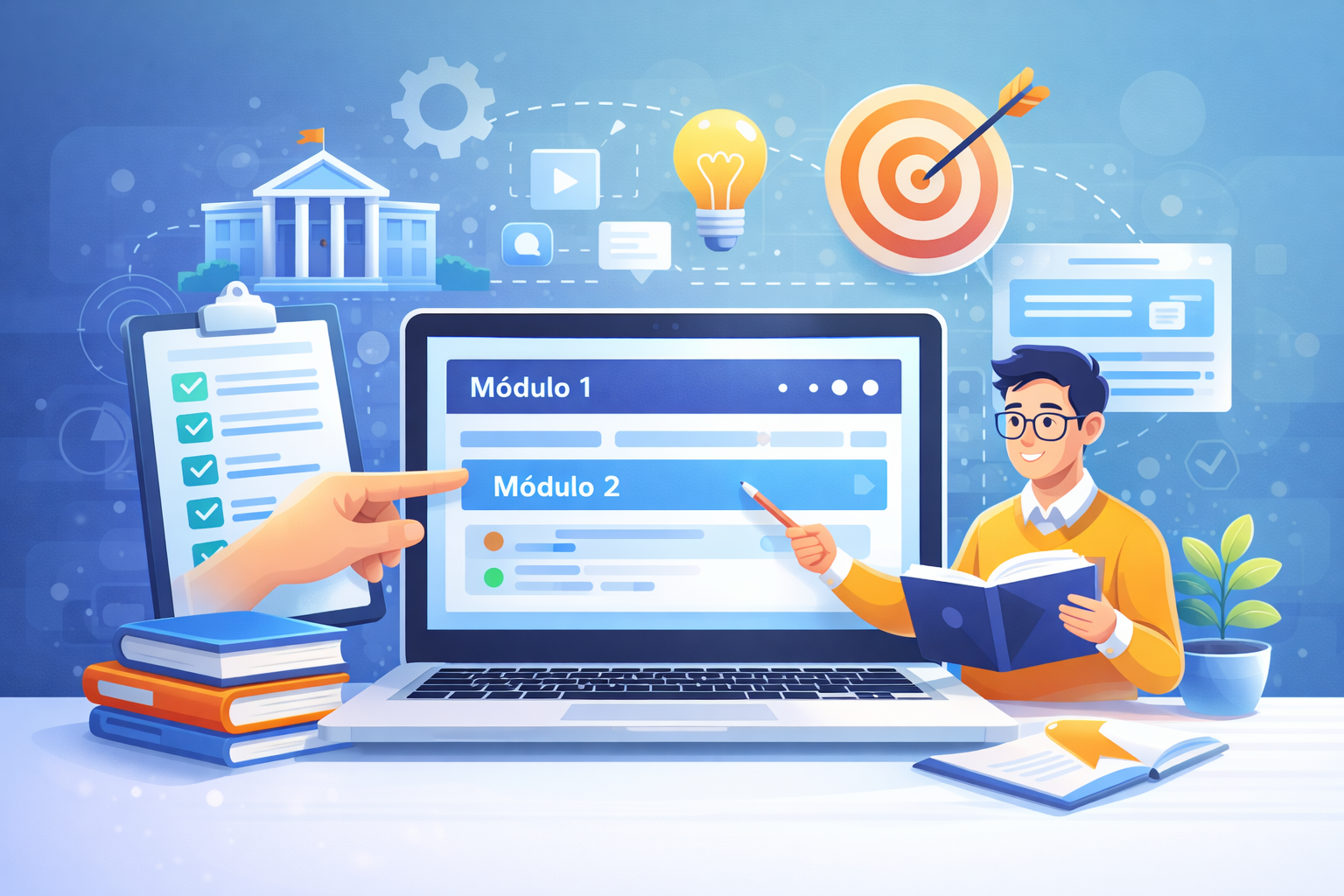 Diseño de cursos en Moodle